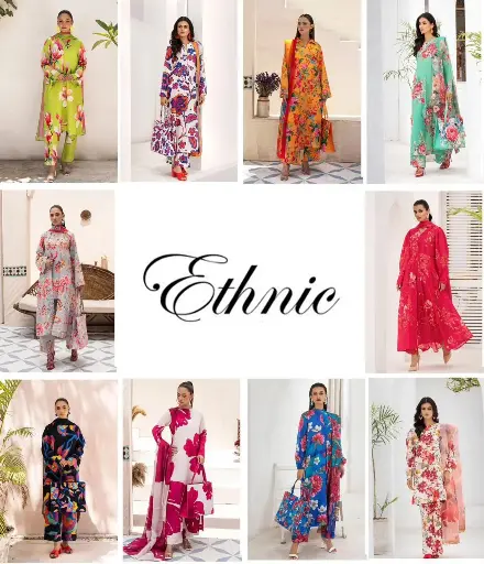 ETHNIC   AIRJET LAWN DIGITAL PRINT